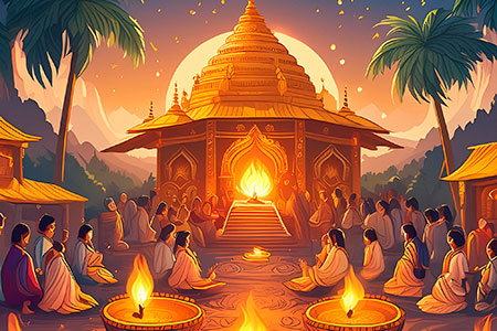 Homa: el ritual del fuego hindú
