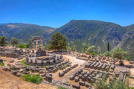 El Santuario de Delfos