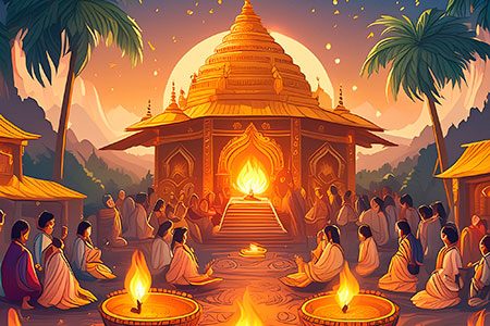 Homa: el ritual del fuego hindú