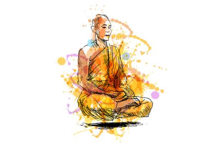 ciag monje-gate-meditar